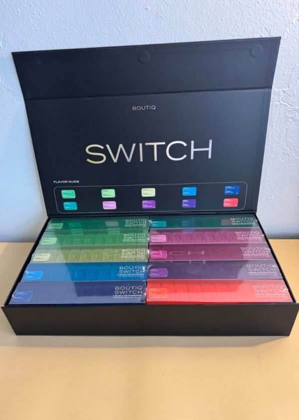 boutiq3 2g BOUTIQ SWITCH – GLOW EDITION | AUTHENTIC | LIQUID DIAMOND DISPOSABLE