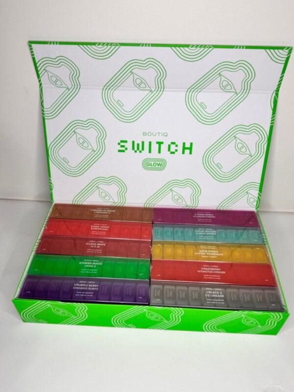 btqglow4 2g BOUTIQ SWITCH – GLOW EDITION | AUTHENTIC | LIQUID DIAMOND DISPOSABLE