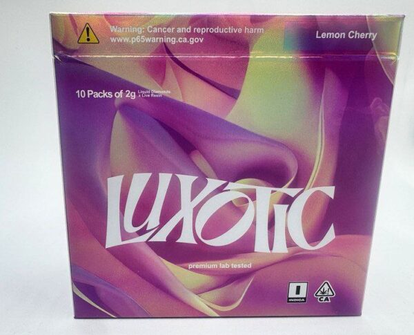 LUXOTIC DISPOSABLE | 2g Liquid Diamond & Live Resin | AUTHENTIC & LAB TESTED