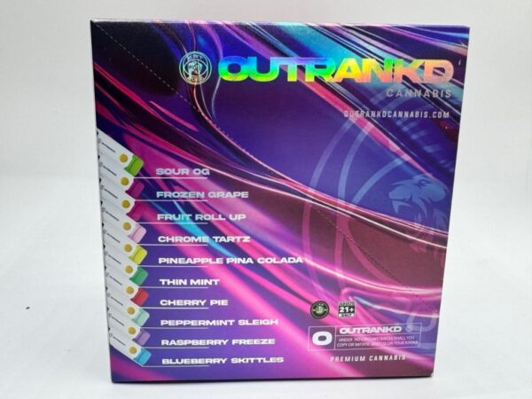 OUTRANKD | 2g Live Resin & Liquid Diamond Disposable | AUTHENTIC