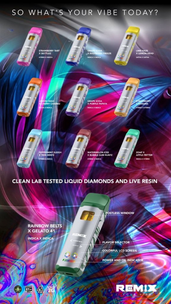 remix3 2G REMIX | AUTHENTIC | LIQUID DIAMOND DISPOSABLE
