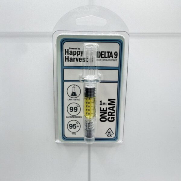 Happy Harvest| D9 Distillate Syinges | AUTHENTIC