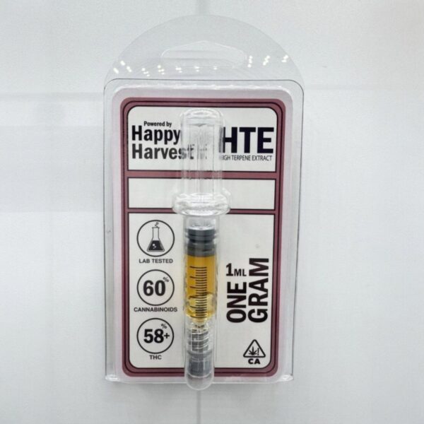 Happy Harvest| HTE Sauce (Live Resin) Syinges | AUTHENTIC