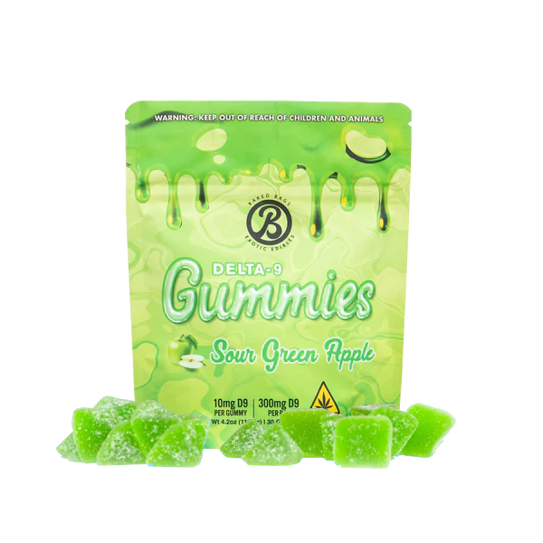 GUMMIES - SOUR GREEN APPLE