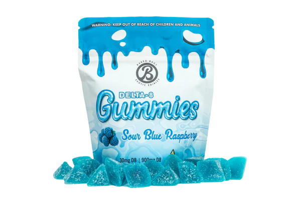 GUMMIES - SOUR BLUE RASPBERRY