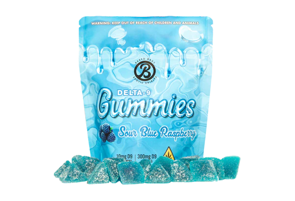 GUMMIES - SOUR BLUE RASPBERRY