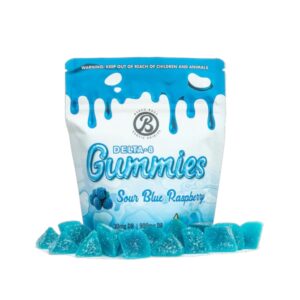 GUMMIES - SOUR BLUE RASPBERRY